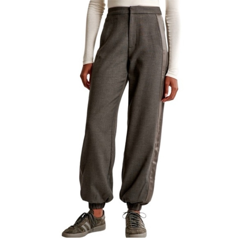 Abercrombie & Fitch x Nicole Benefield Charcoal Joggers